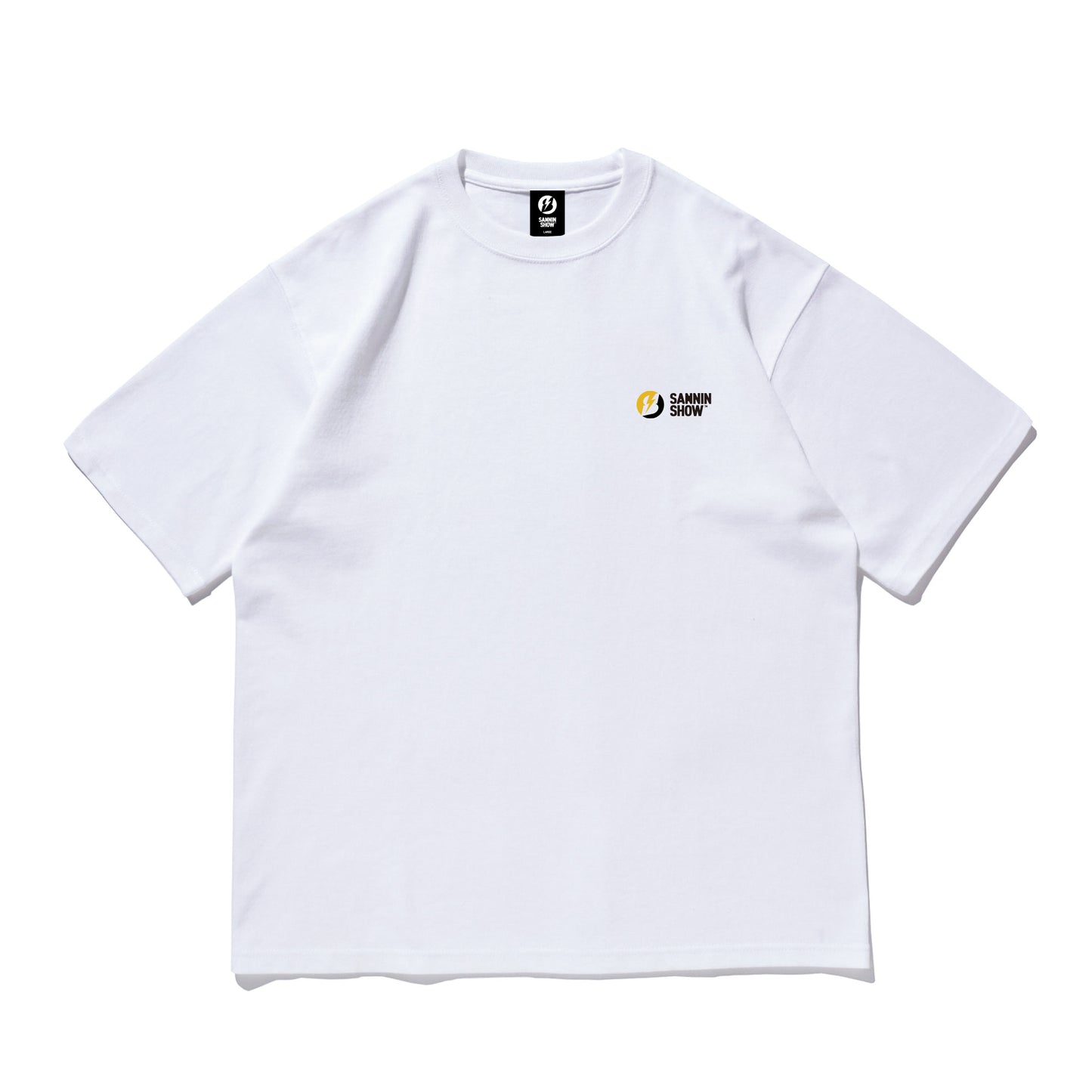 SANNINSHOW STANDARD LOGO TEE / WHITE