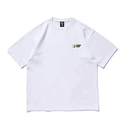 SANNINSHOW STANDARD LOGO TEE / WHITE