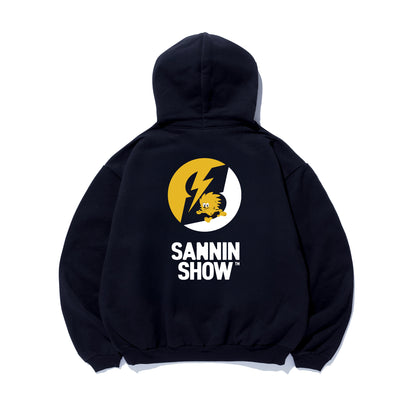 SANNINSHOW STANDARD LOGO ZIP HOODIE